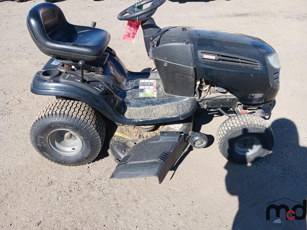 Craftsman T1000 Lawn Tractor